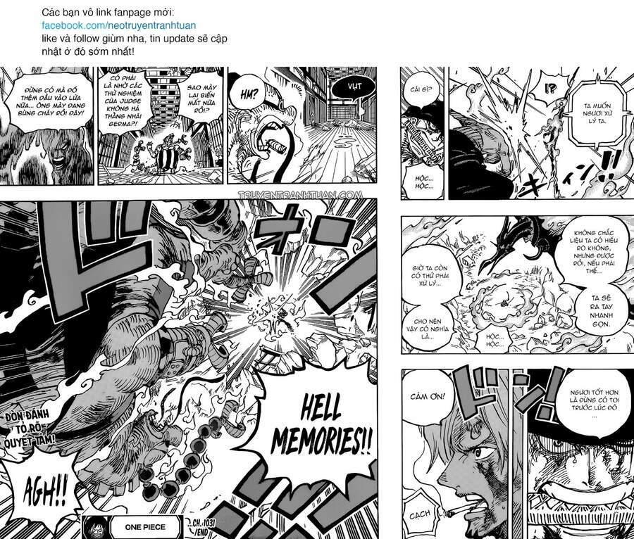 đảo hải tặc - one piece chapter 1031 17