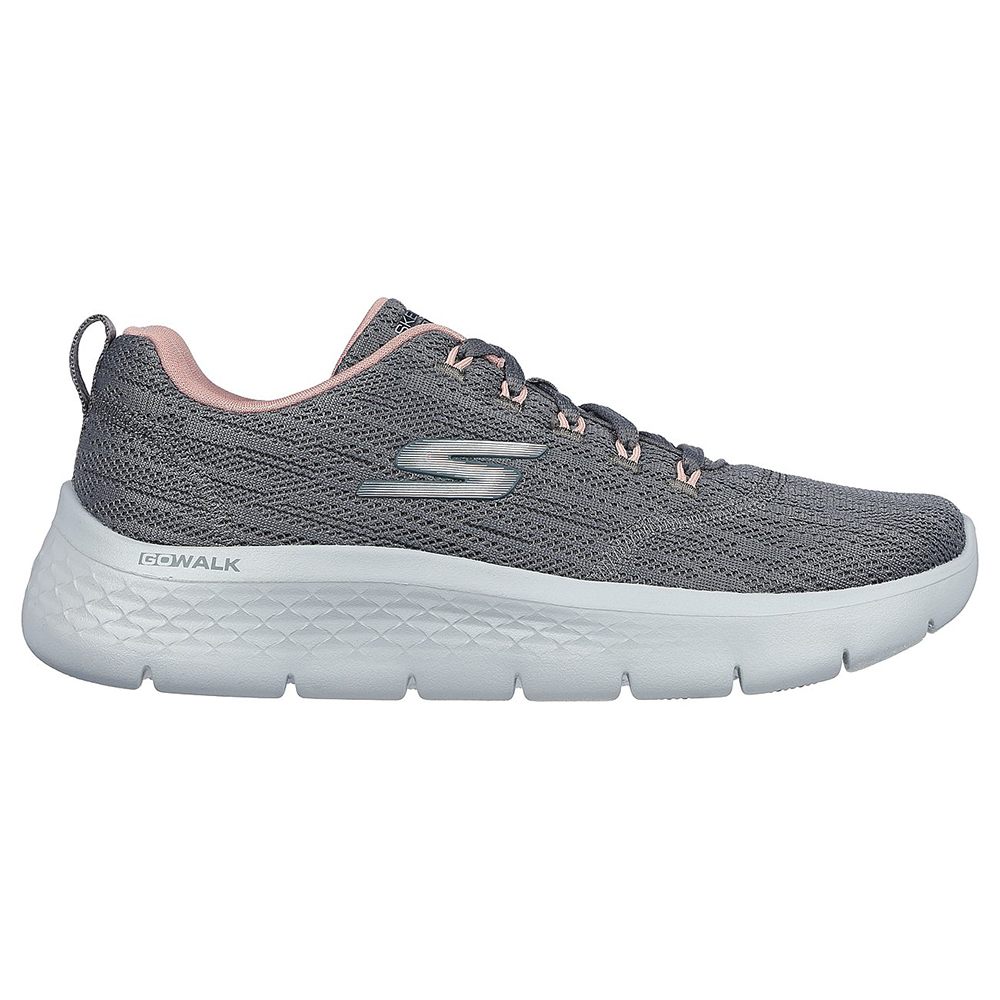 Skechers Nữ Giày Thể Thao Đi Bộ Tập Gym, Thường Ngày, Đi Học, Đi Làm GOwalk Flex Striking Look Walking Air-Cooled Goga Mat Flex, Ortholite, Ultra Go - 124960-CCPK