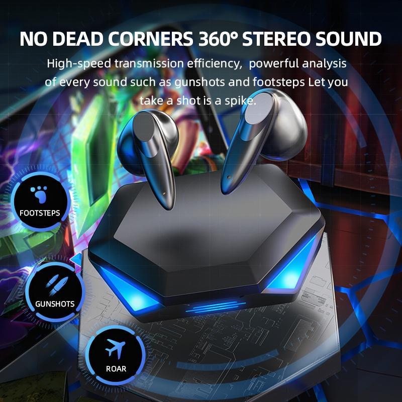 Tai nghe chơi game SPRISE 2021 không dây kết nối Bluetooth âm thanh HIFI 5.2 chuyên dụng