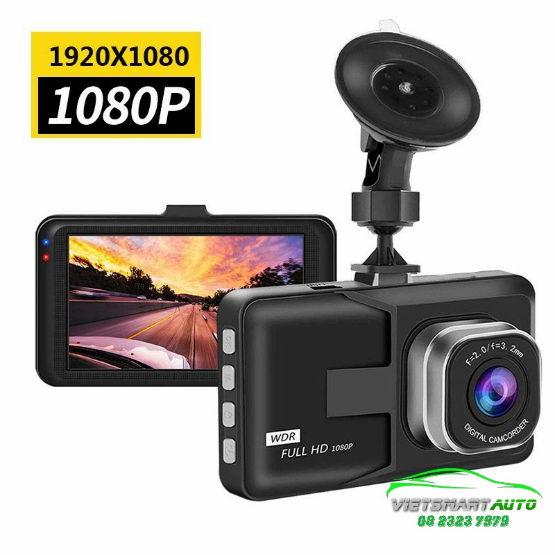 Hình ảnh Camera hành trình ô tô L170S Dual, ghi hình trước, sau Full HD 1080p kèm camera lùi cho xe ô tô