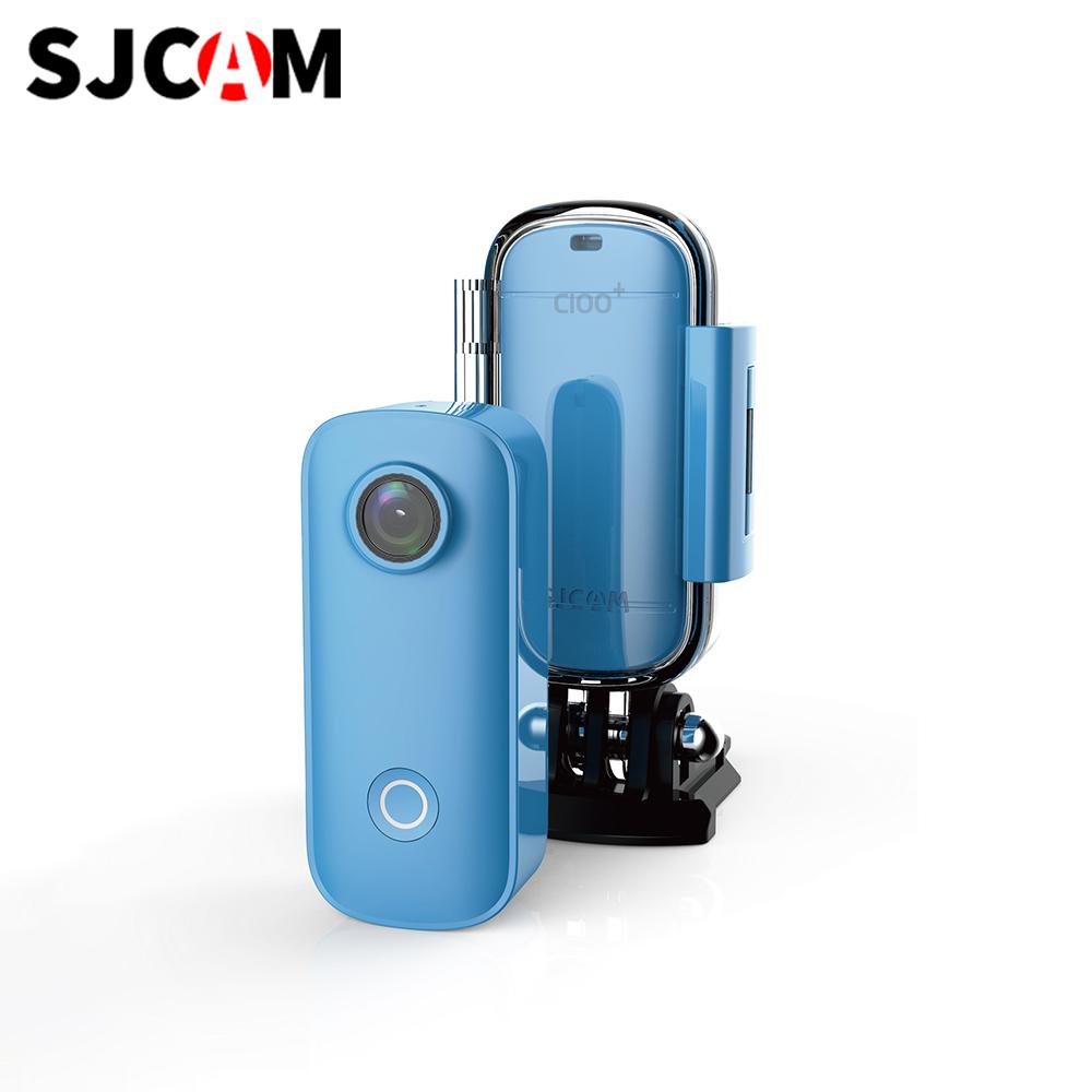 Máy ảnh SJCAM C100Action Thumb 1080p30/2K30fps H.265 12MP 2.4G WiFi 30M Vlog Vlog Vlog Vlog quay Vlog quay phim DV Camcorder