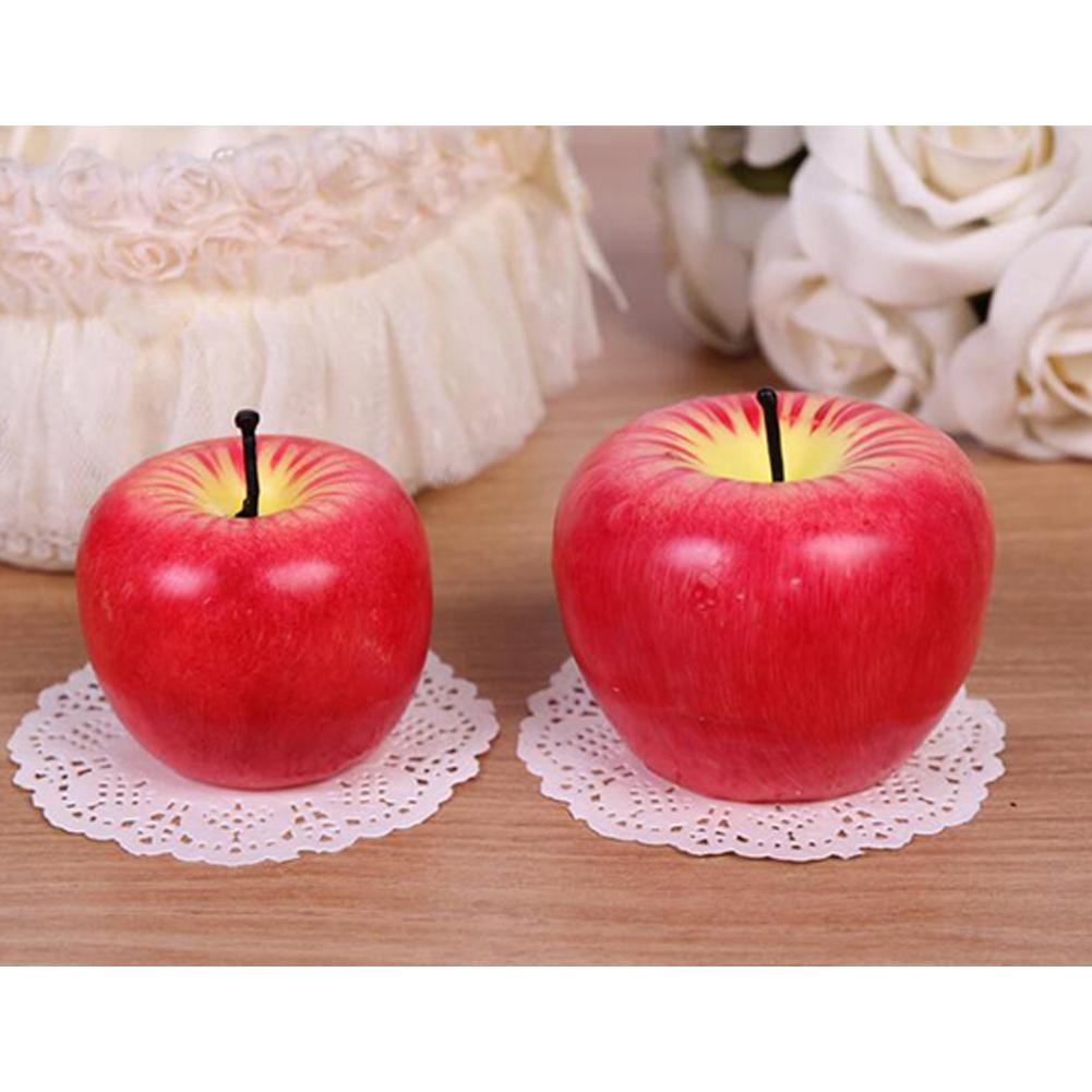 Emulational Apple Orange Candle Christmas Eve Gift Fruit Scented Candle