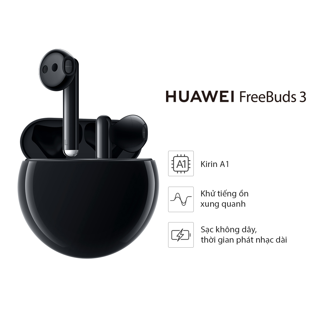 Tai nghe Bluetooth Huawei FreeBuds 3 - Hàng Phân Phối Chính Hãng