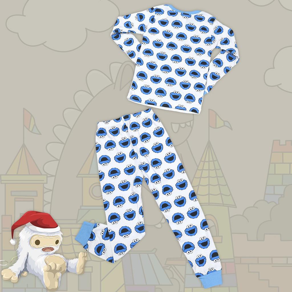 Bộ thun dài tay in hình cho bé trai