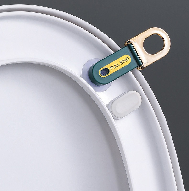 Dụng Cụ Nâng Nắp Bồn Cầu, Toilet, Kéo Cánh Tủ Đa Chức Năng Có Giác Hút Tiện Lợi