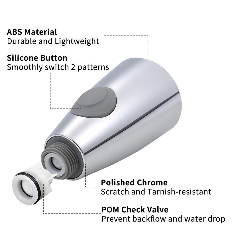 Đầu vòi chậu rửa chén 2 chức năng