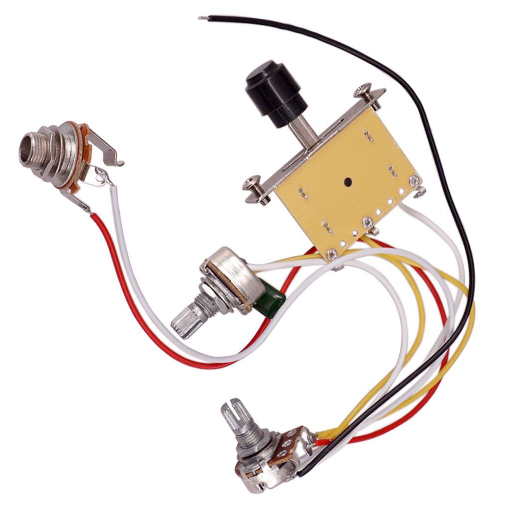 Wiring Harness  1  1  Pot  Switch for Electric Guitar