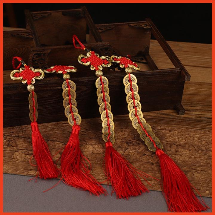 Dây 3 đồng xu may mắn -