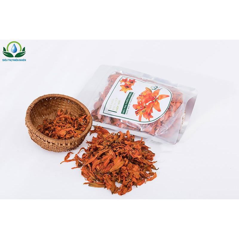 Trà Hoa Bách Hợp Hồng Mộc Sắc 100g Siêu thị thiên nhiên