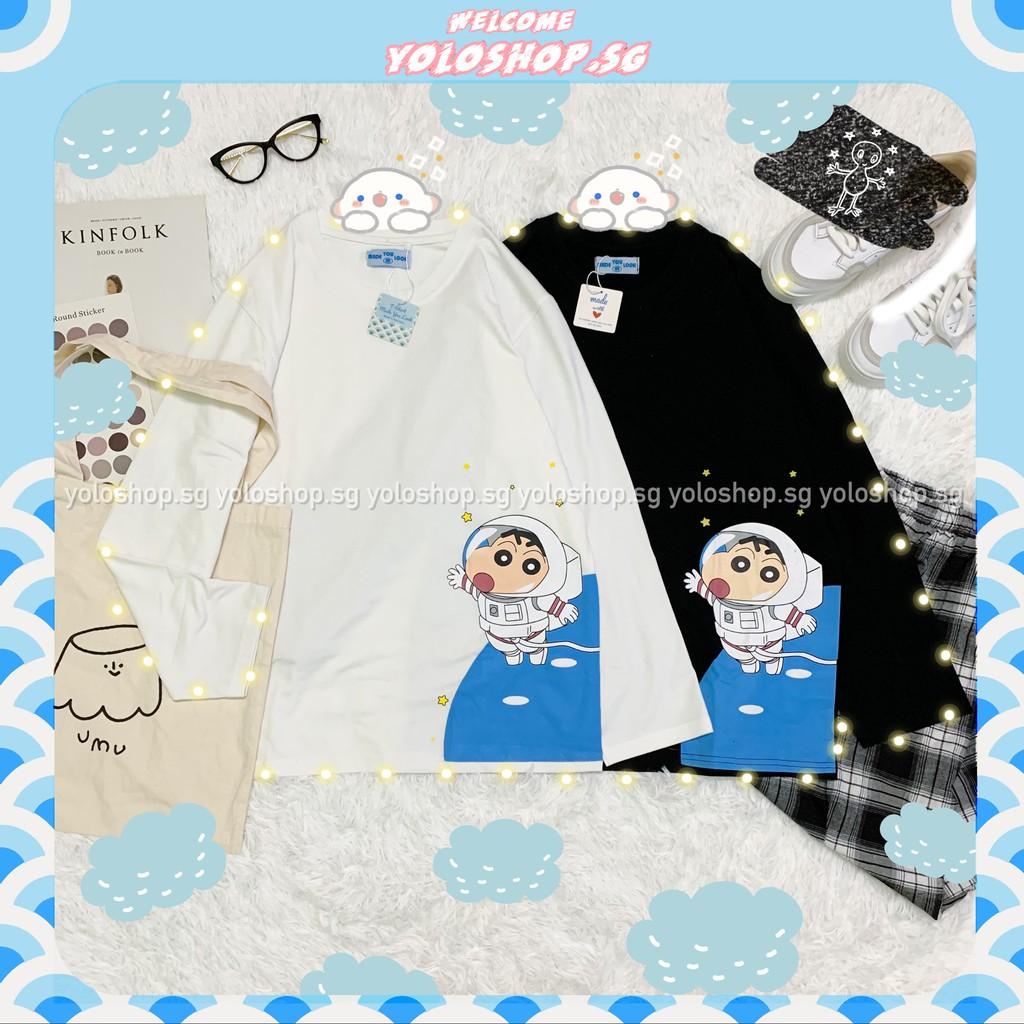 Áo Thun Tay Dài Unisex CUSHIN PHI HÀNH GIA Thu Đông