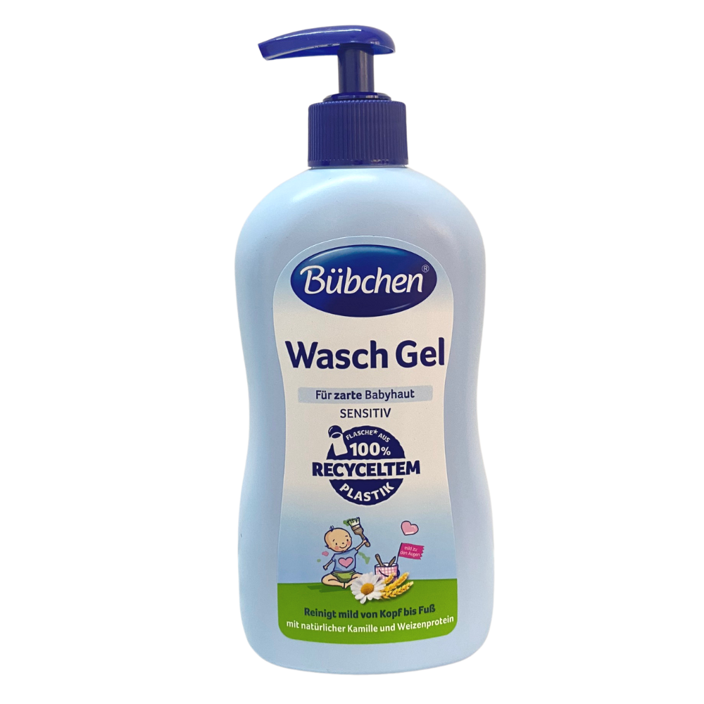 Sữa tắm gội cho bé sơ sinh Wasch gel Bubchen Đức 400ml