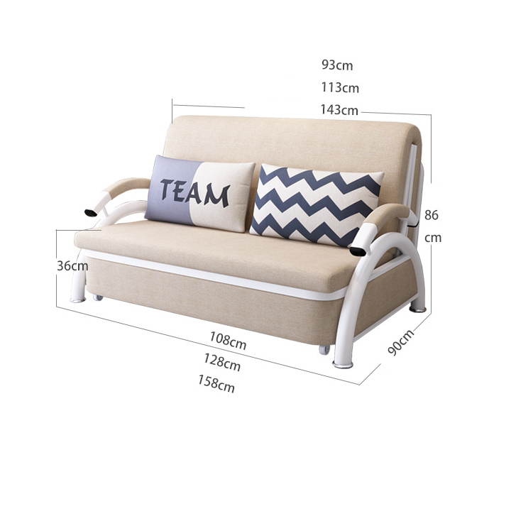 GIƯỜNG NGỦ GẤP GỌN THÀNH SOFA 2IN1