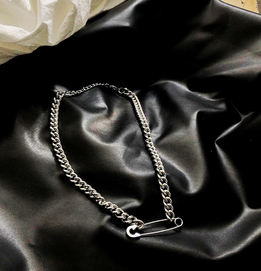 Dây chuyền kim băng unisex độc chất