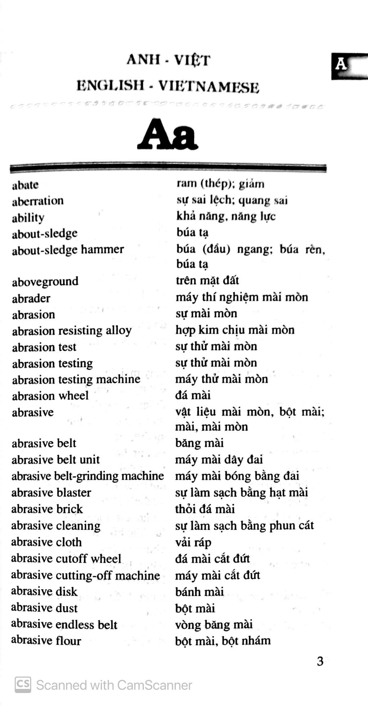 Từ Điển Cơ Khí Và Công Trình Anh -Việt 40.000 Từ - ảnh 11