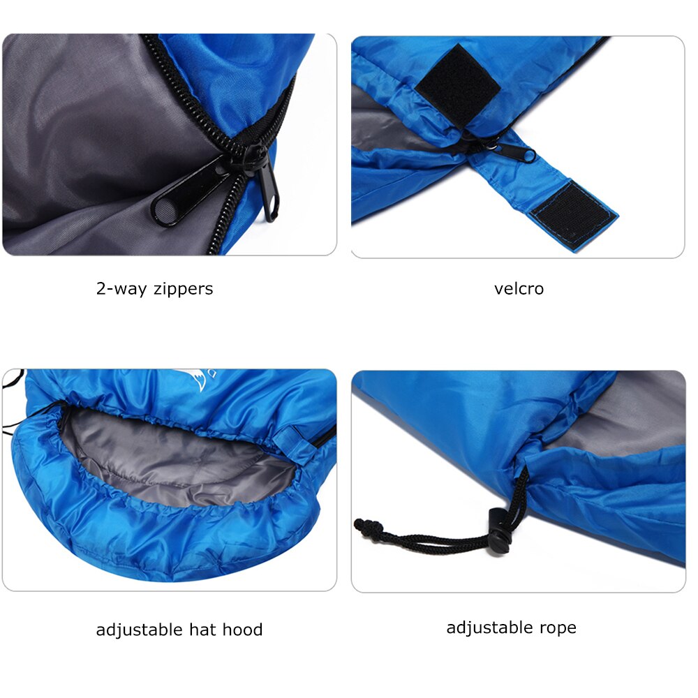 Túi ngủ du lịch cắm trại dã ngoại Desert&amp;Fox DF-S002 Ultralight Sleeping bags