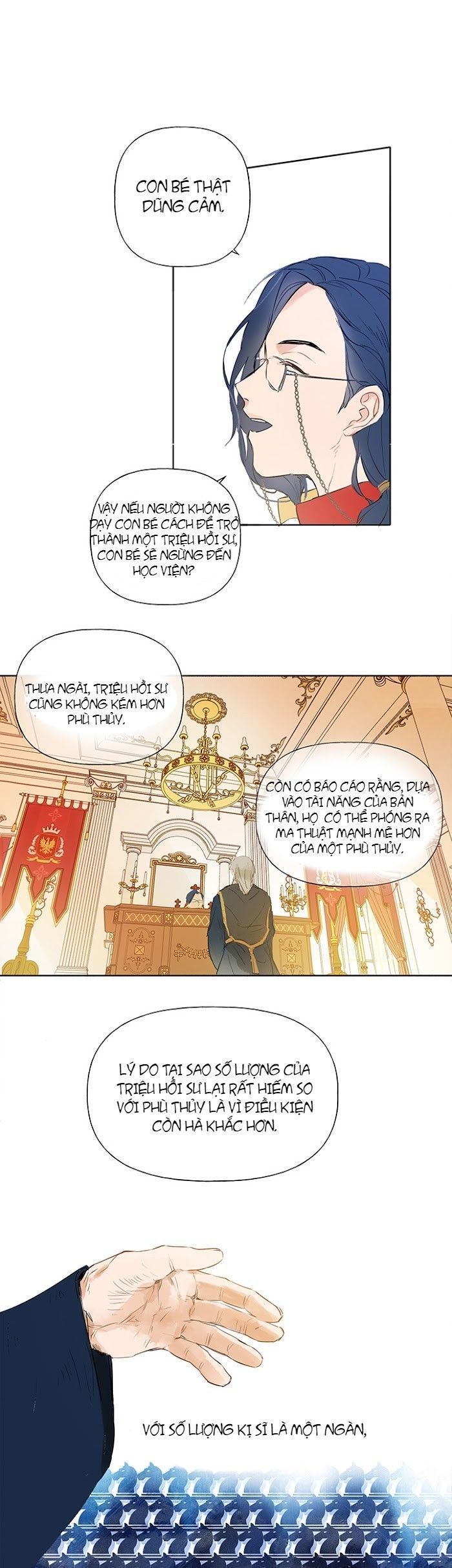 triệu hồi sư với mái tóc màu hoàng kim chapter 3 8