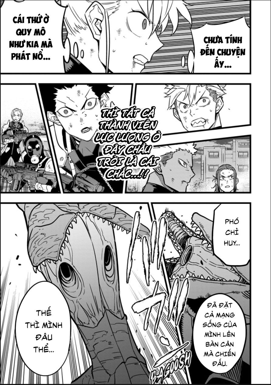 hôm nay - tôi hóa kaiju chapter 32 4