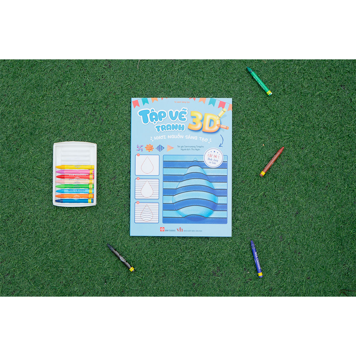 Tập vẽ tranh 3D, khơi nguồn sáng tạo - Cấp độ 3: Thực vật