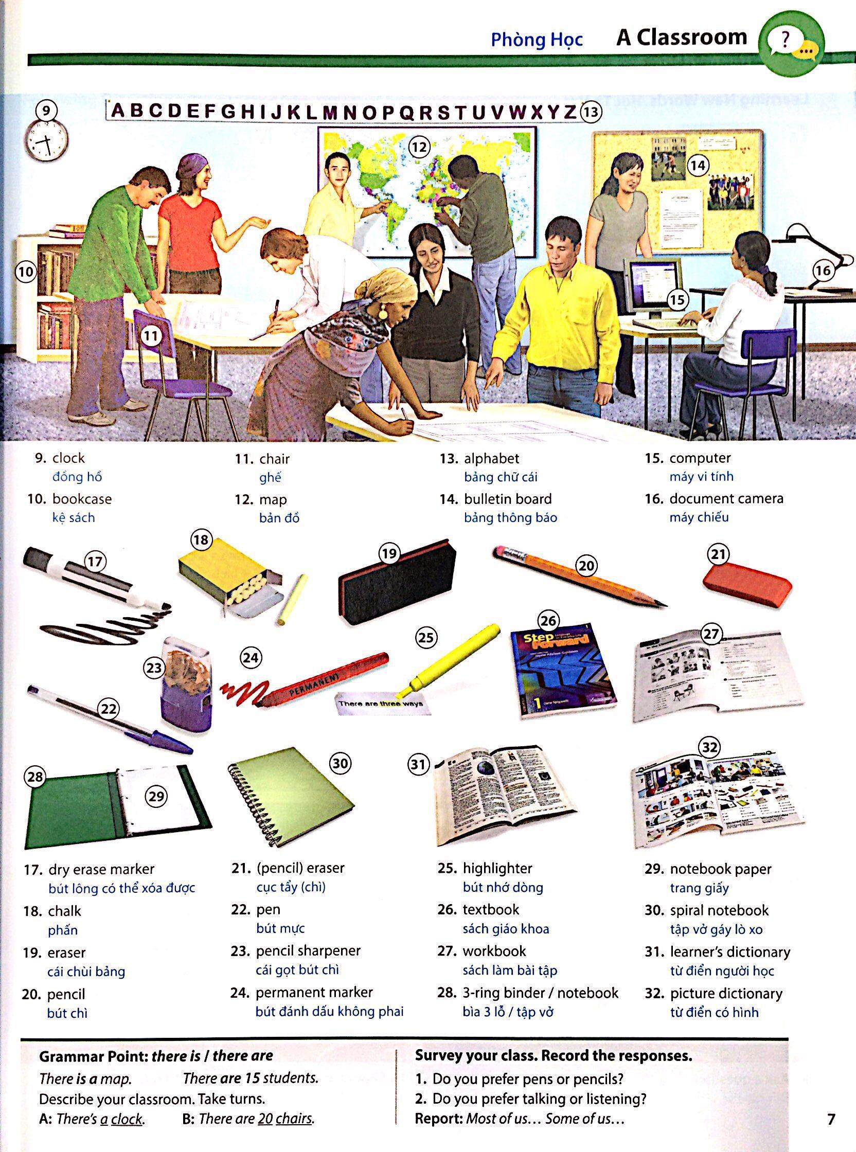 Sách ngoại văn: Sách Ngoại Văn - Oxford Picture Dictionary 3rd Edition