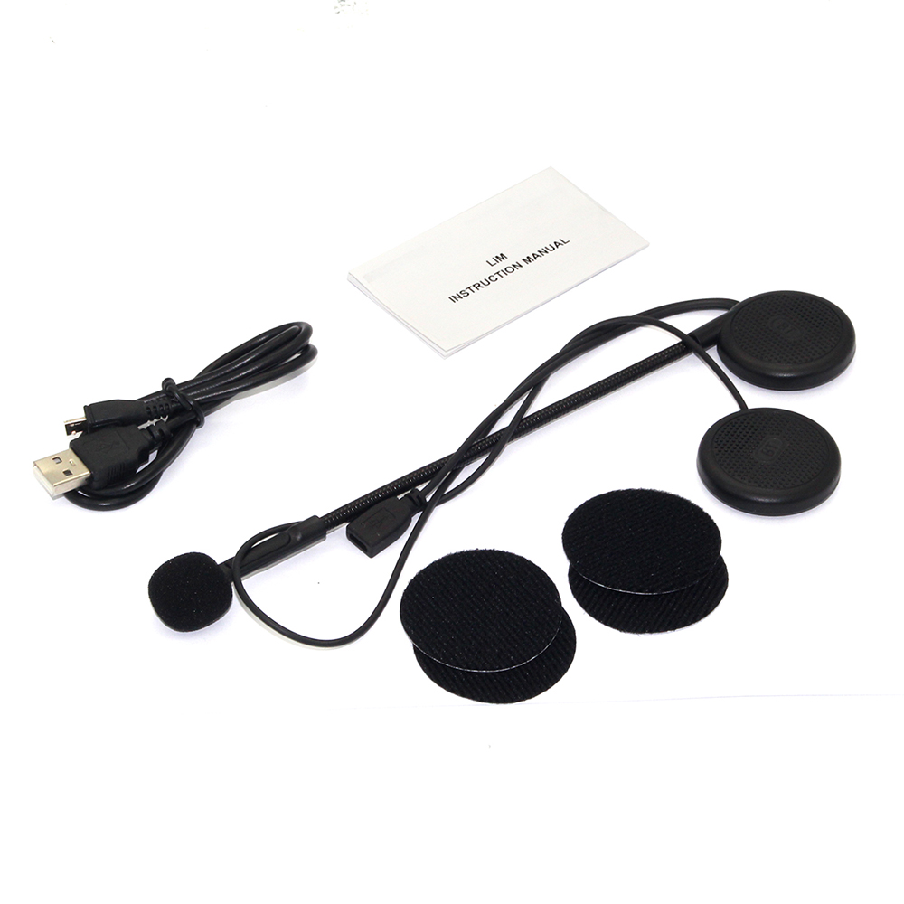 Tai Nghe Không Dây Bluetooth Siêu Mỏng Âm Thanh Nổi Cho Mũ Bảo Hiểm Xe Máy
