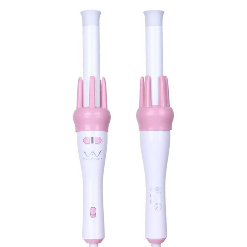 Máy uốn tóc tự xoay,Máy uốn tóc tự động xoay 360 độ, Làm xoăn dễ dàng, nhanh chóng