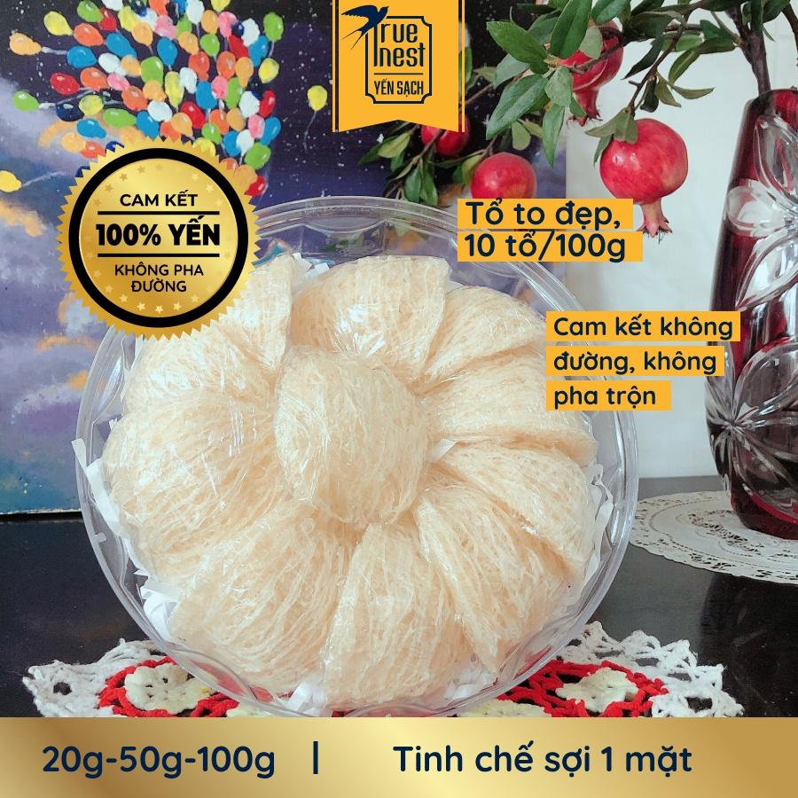 Tổ yến sào tinh chế True Nest - 1 mặt sợi