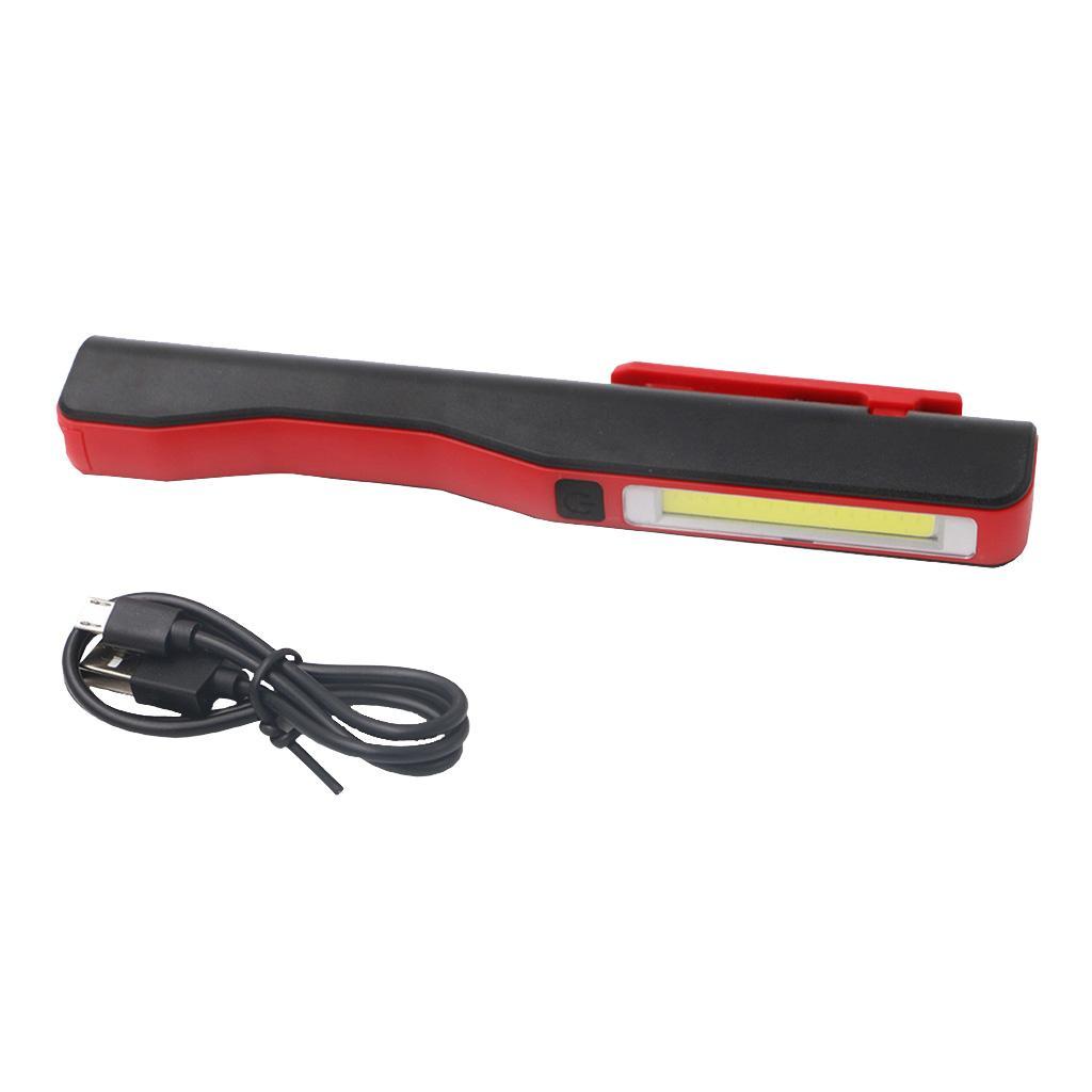 Multifunction COB Work Light Lamp Handheld Flashlight Torch with Magnetic clip