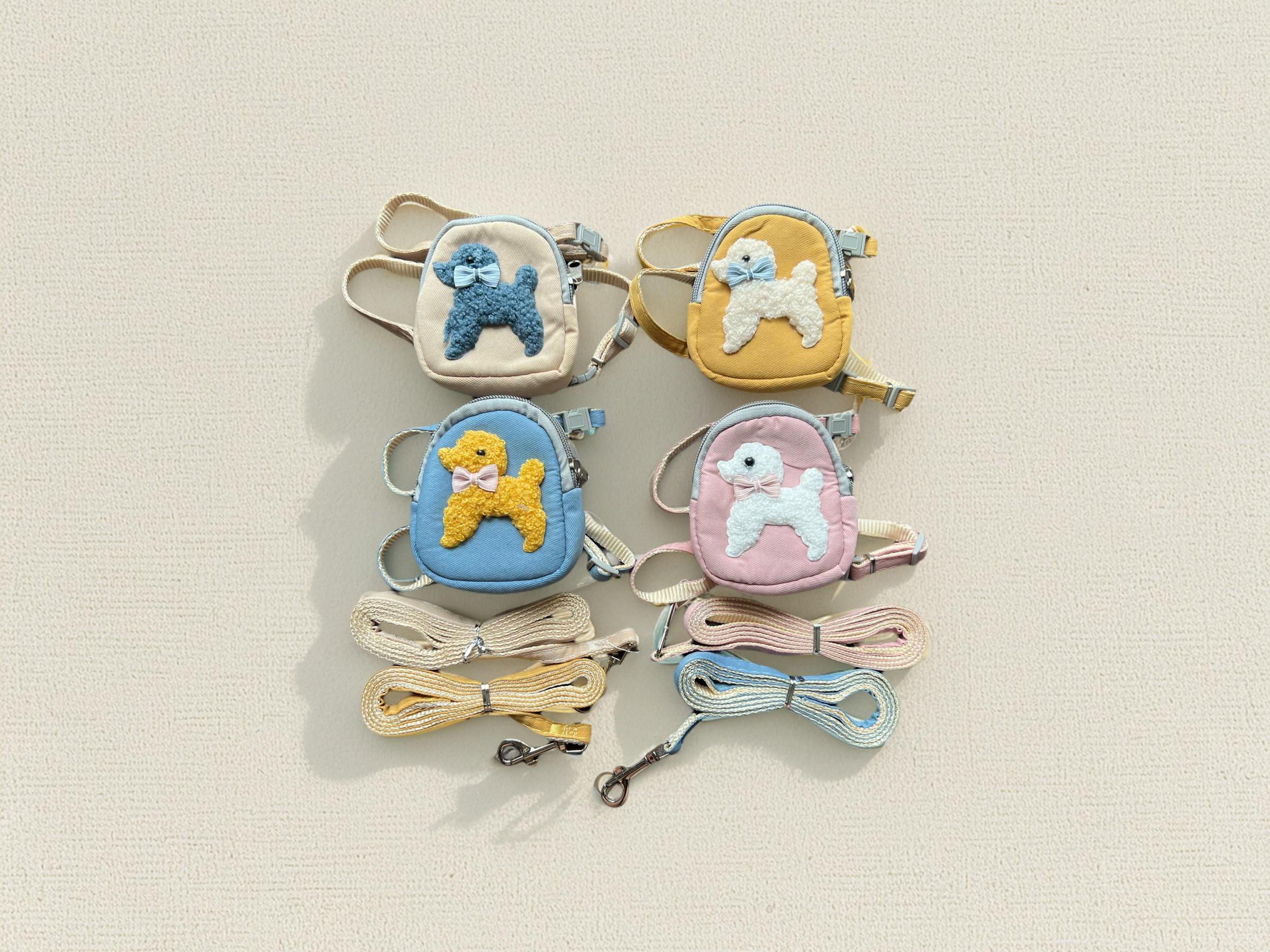 DÂY DẮT DÂY XÍCH BALO CUTE THÚ CƯNG DÀI 120CM TỪ 0.5-3KG DÀNH CHO THÚ CƯNG CHÓ MÈO