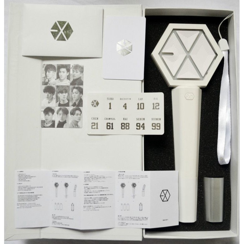 Gậy phát sáng hình nhóm nhạc KPOP EXO Lightstick Ver 2 unoff