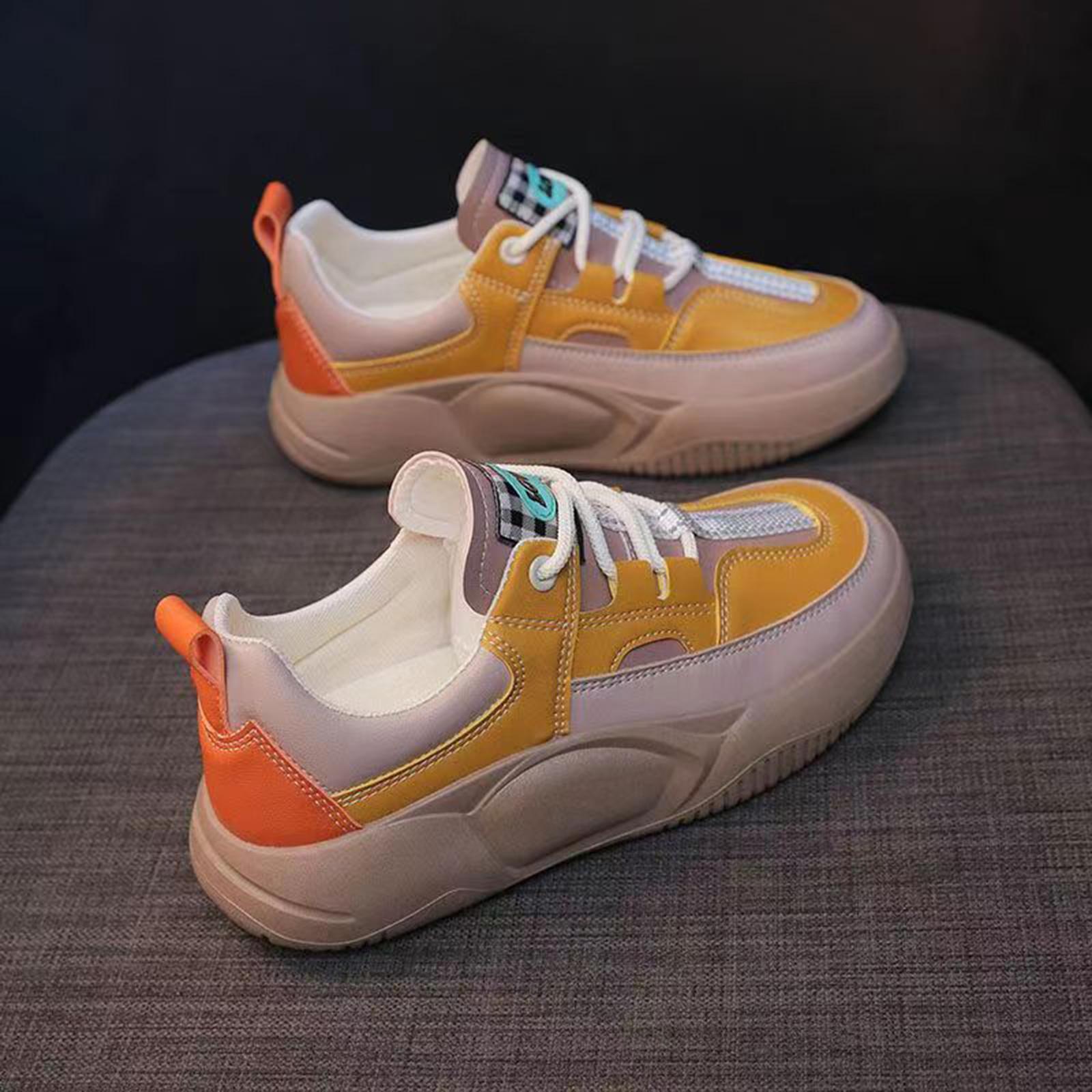 Women Platform Sneakers Lightweight Comfortable Womens Casual Shoes for Work Driving