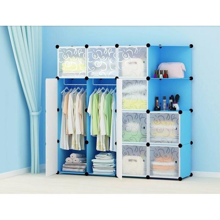 TỦ NHỰA LẮP GHÉP ĐA NĂNG 16 NGĂN 14N2X