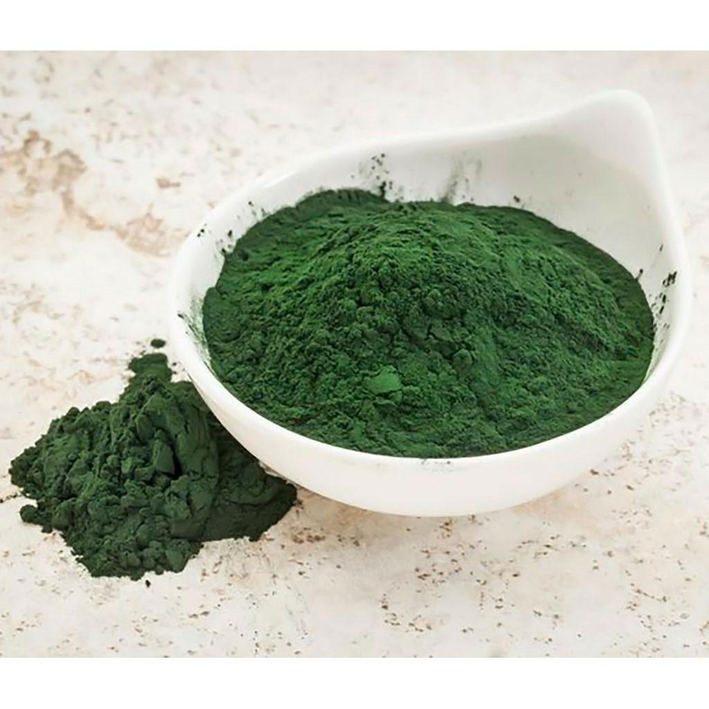 Tảo bột Spirulina 50gram,100gram-Thức ăn cá cảnh, tép cảnh - tảo nuôi artemia, bobo - cá bảy màu-shopleo