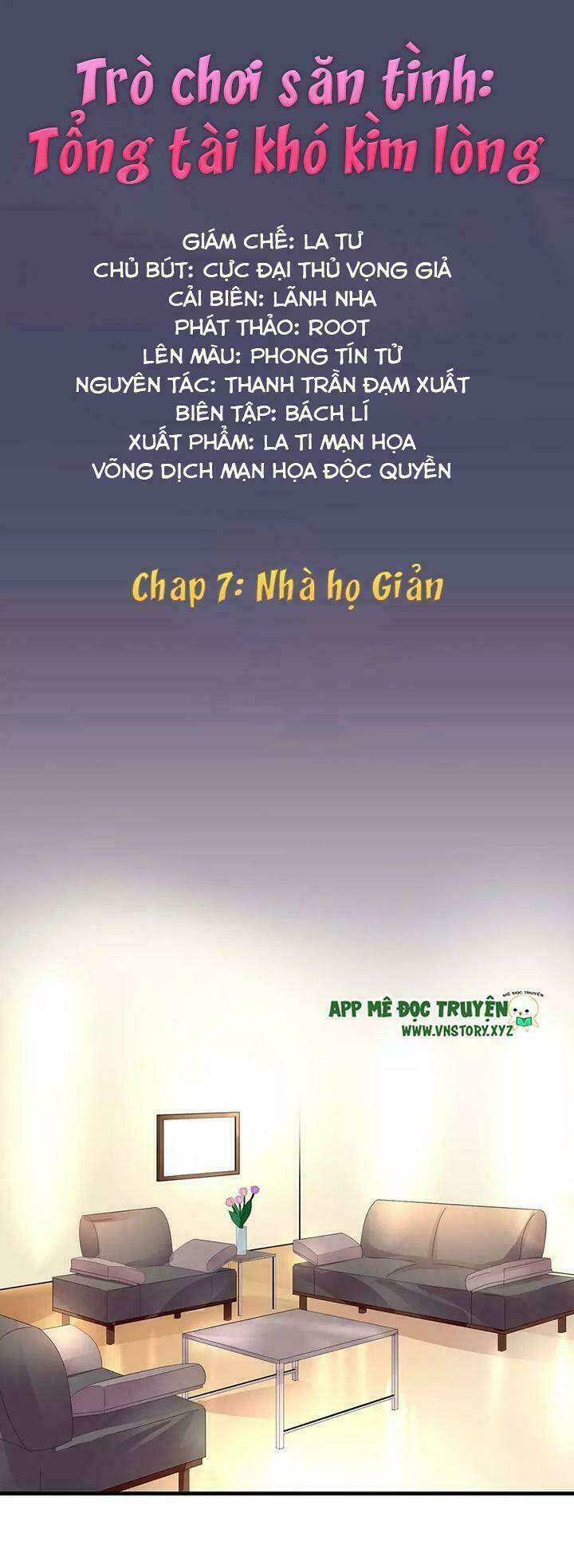 trò chơi săn tình - tổng tài khó kìm lòng chapter 7 1