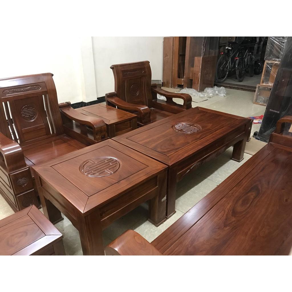 Bộ Bàn Ghế Âu Á Gỗ Tự Nhiên