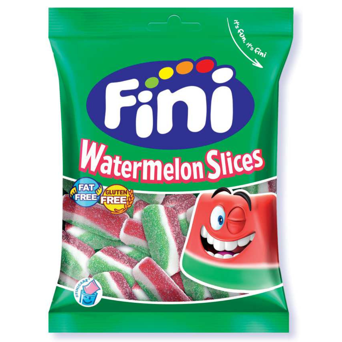 Kẹo Dẻo FINI Watermelon Slices 90g Vị Dưa Hấu