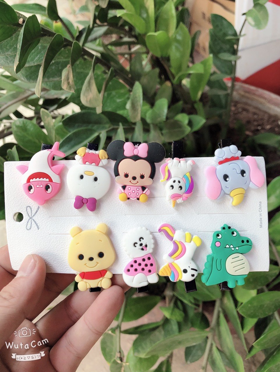 Set 10 Cặp Tóc Siêu Xinh Không Làm Đau Tóc/ Đầu Bé