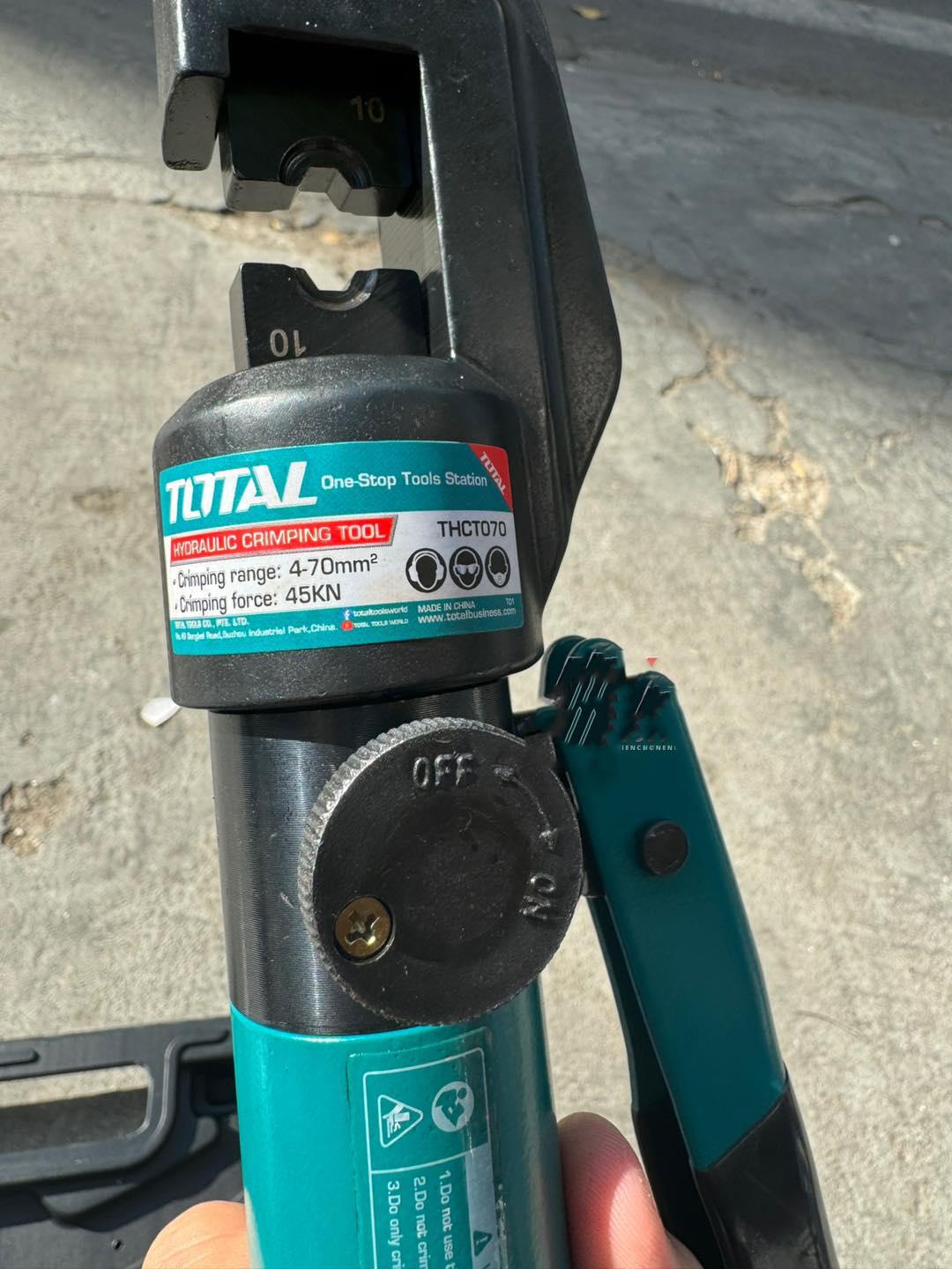 KÌM ÉP COS THỦY LỰC TOTAL THCT070 - HÀNG CHÍNH HÃNG