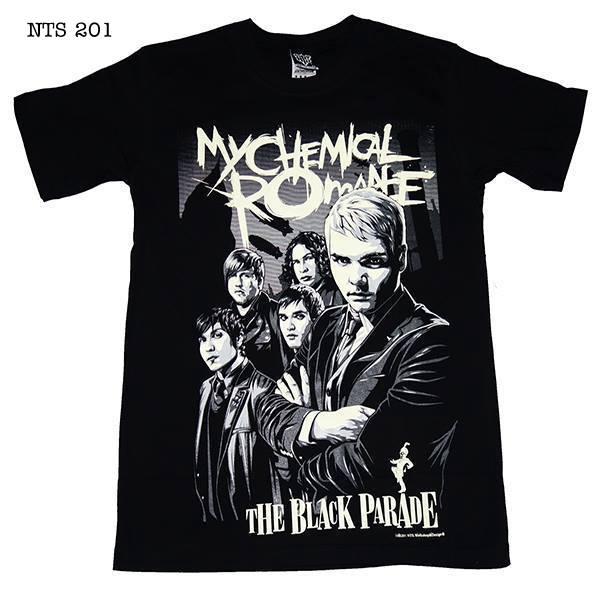 Áo Rock band tee: áo phông 100% cottong - hàng Thái Lan - My Chemical Romance NTS 201