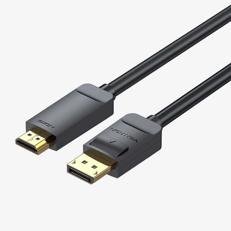 Cáp chuyển đổi Displayport ra HDMI Hỗ trợ 4K 1.5m VENTION - HACBG - HÀNG CHÍNH HÃNG