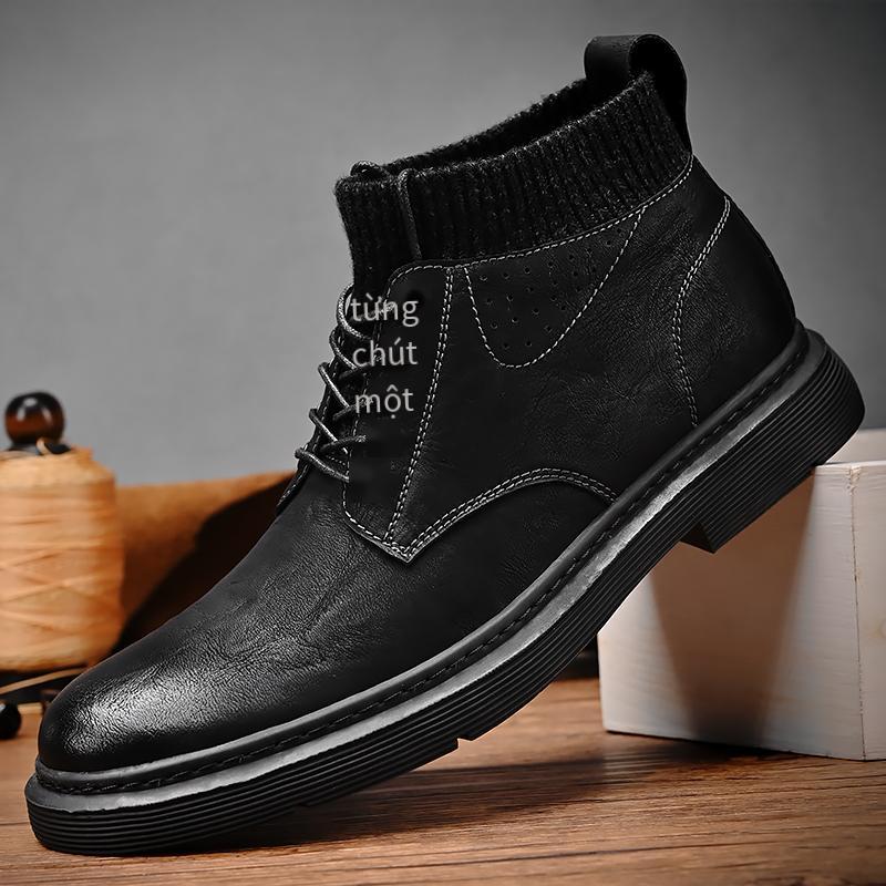 Ưu đãi đặc biệt Martin boots ins giày lưới màu đỏ được đề xuất Giày cặp đôi hợp thời trang