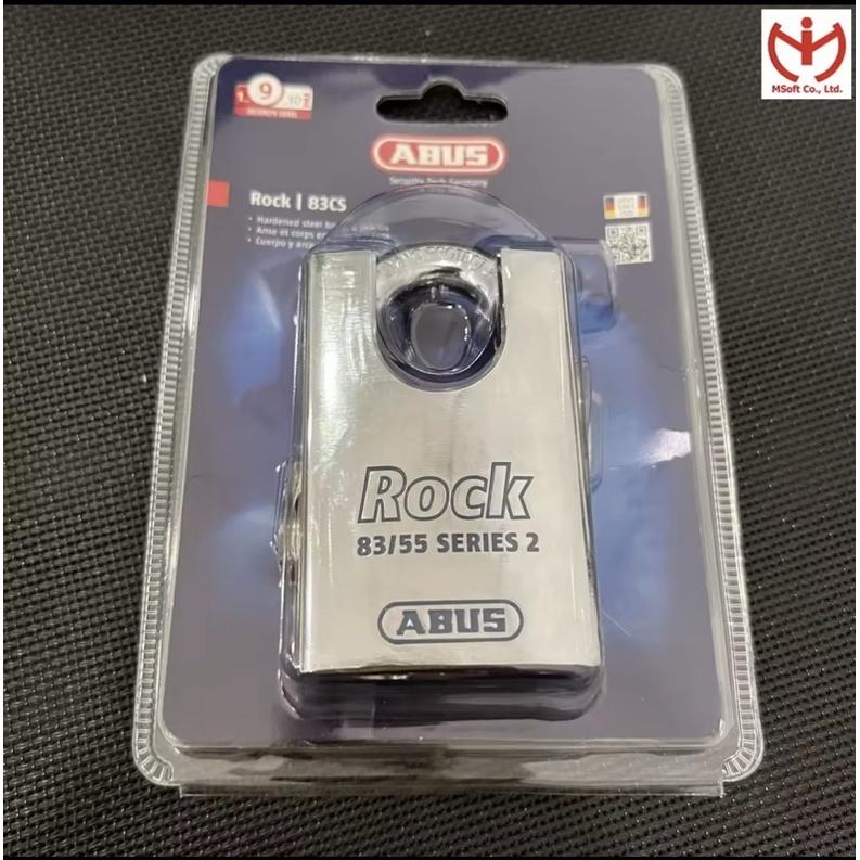 Ổ khóa chống cắt ABUS 83CS/55 + sắp bi Master key - MSOFT