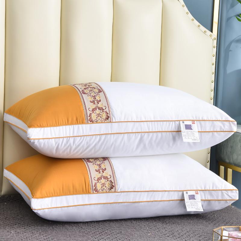 Mcao Chất Lượng Giường Gối Siêu Mềm Mại Thoải Mái Cho Ngủ Bên & Lưng Đèn Ngủ Thoáng Khí Lông Vải Gối Cổ 1Pc HT0898