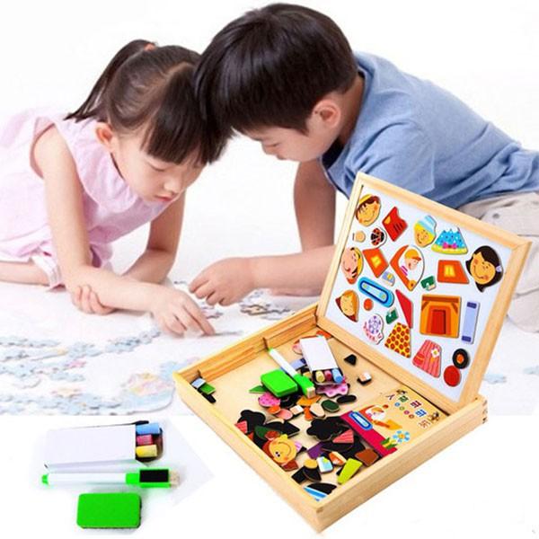 Đồ Chơi Bảng Nam Châm Ghép Tranh Sáng Tạo mới