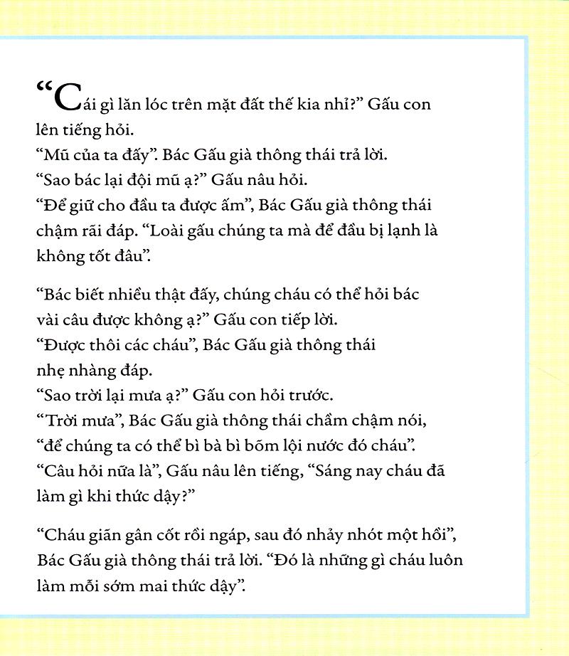 À Ơi, Chúc Bé Ngủ Ngon - Bác Gấu Thông Thái