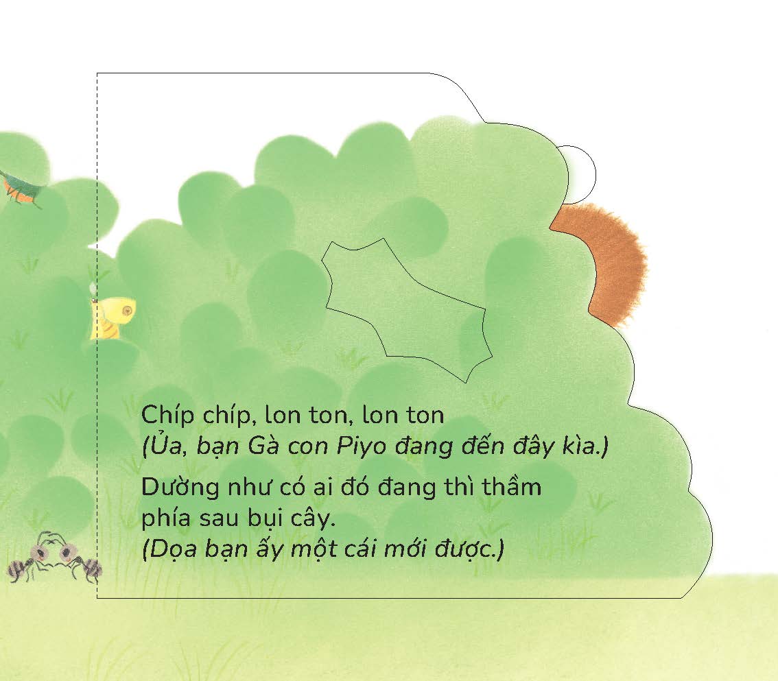 Gà con Piyo đến Thăm bà - Sách tranh Pop-up
