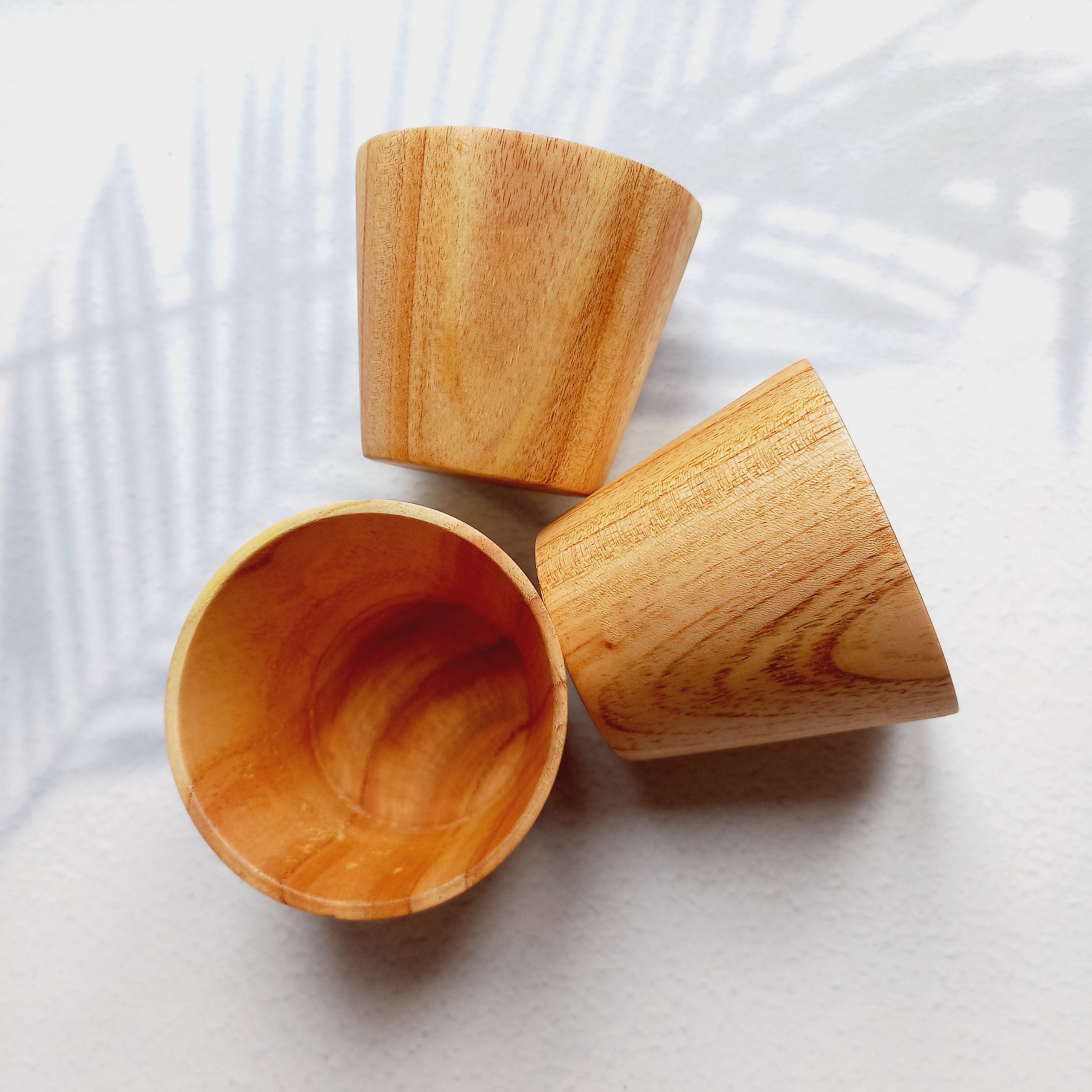 Cốc/Ly Gỗ Xoan Thân Trụ Xinh Xắn 7x8cm Uống Nước, Trà, Cà Phê, Cốc Gỗ Decor Trang Trí Chụp Ảnh Của Vitrapro