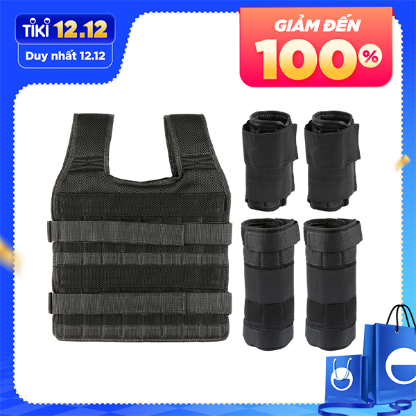 Bộ đồ tập luyện sức bền tải trọng 15/35kg, vải lưới chất lượng cao, chống mài mòn và thoáng khí, độ bền lâu dài