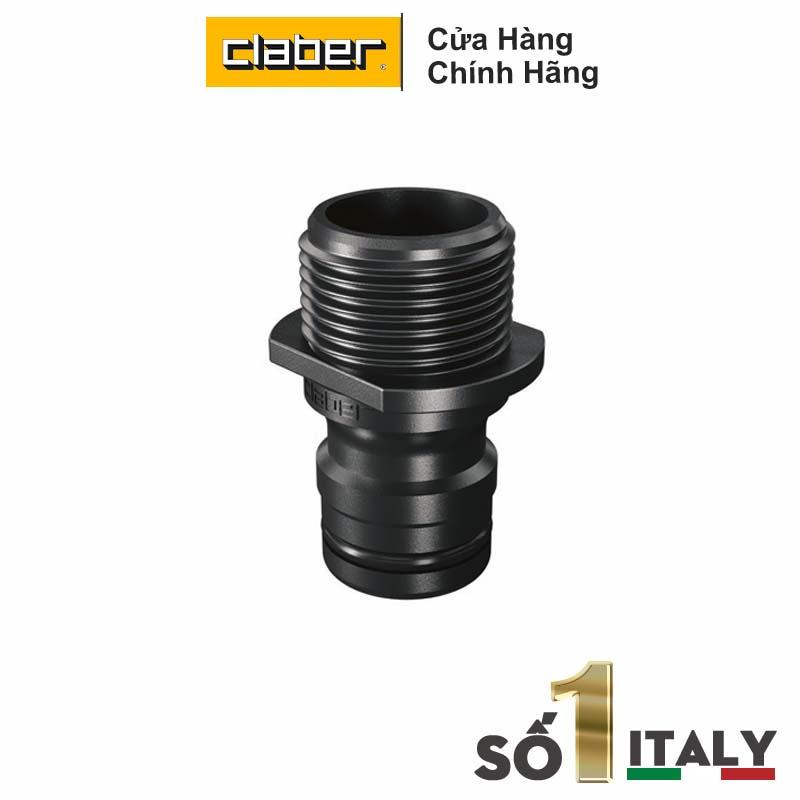 Đầu nối nhanh lưu lượng lớn ren ngoài 3/4" Claber