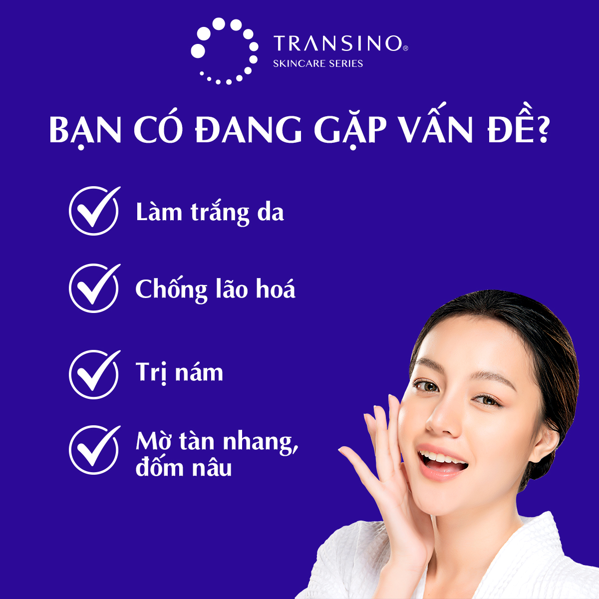 Kem đêm dưỡng trắng da trị nám TRANSINO Whitening Repair Cream EX