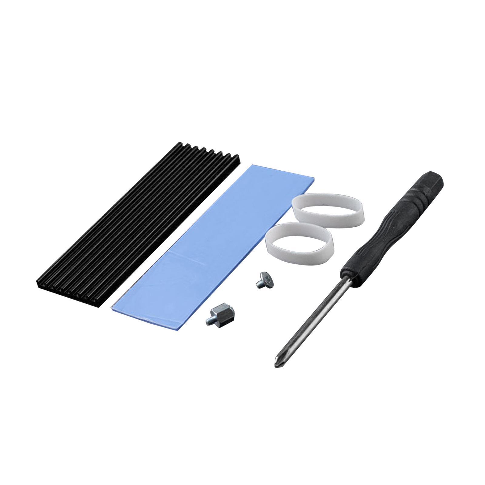 M.2 2280 SSD  Aluminum Alloy Lightweight Easy to Install Durable Gold